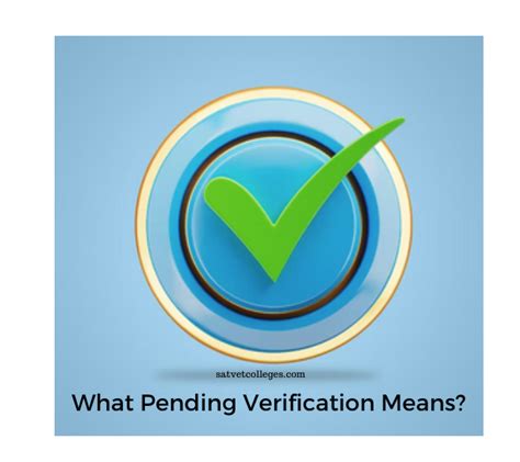 what does pending validation mean